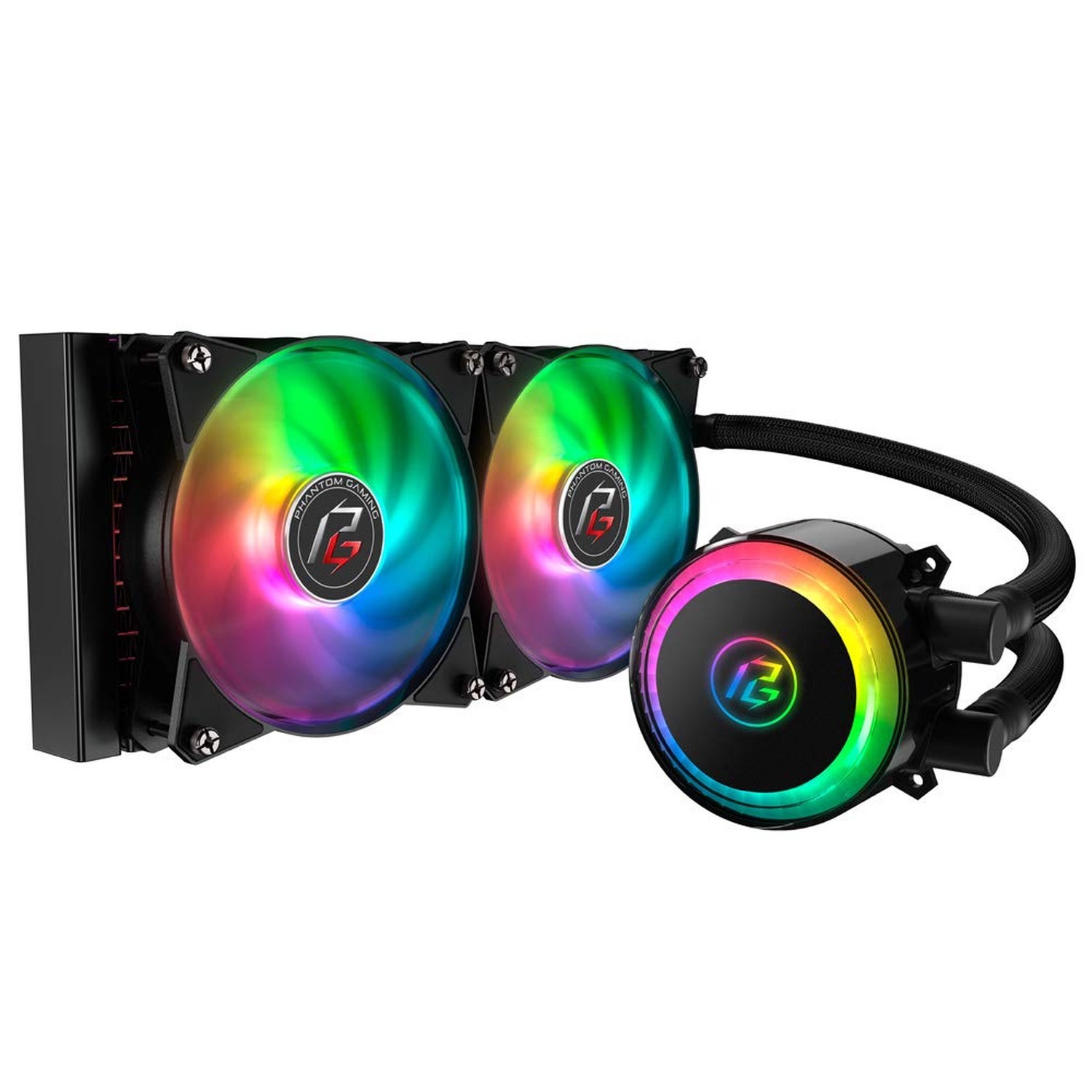 Cooler Master ML240R RGB ARGB Liquid CPU Cooler, 12V, 66.7 CFM, 15 dB(A), 200...