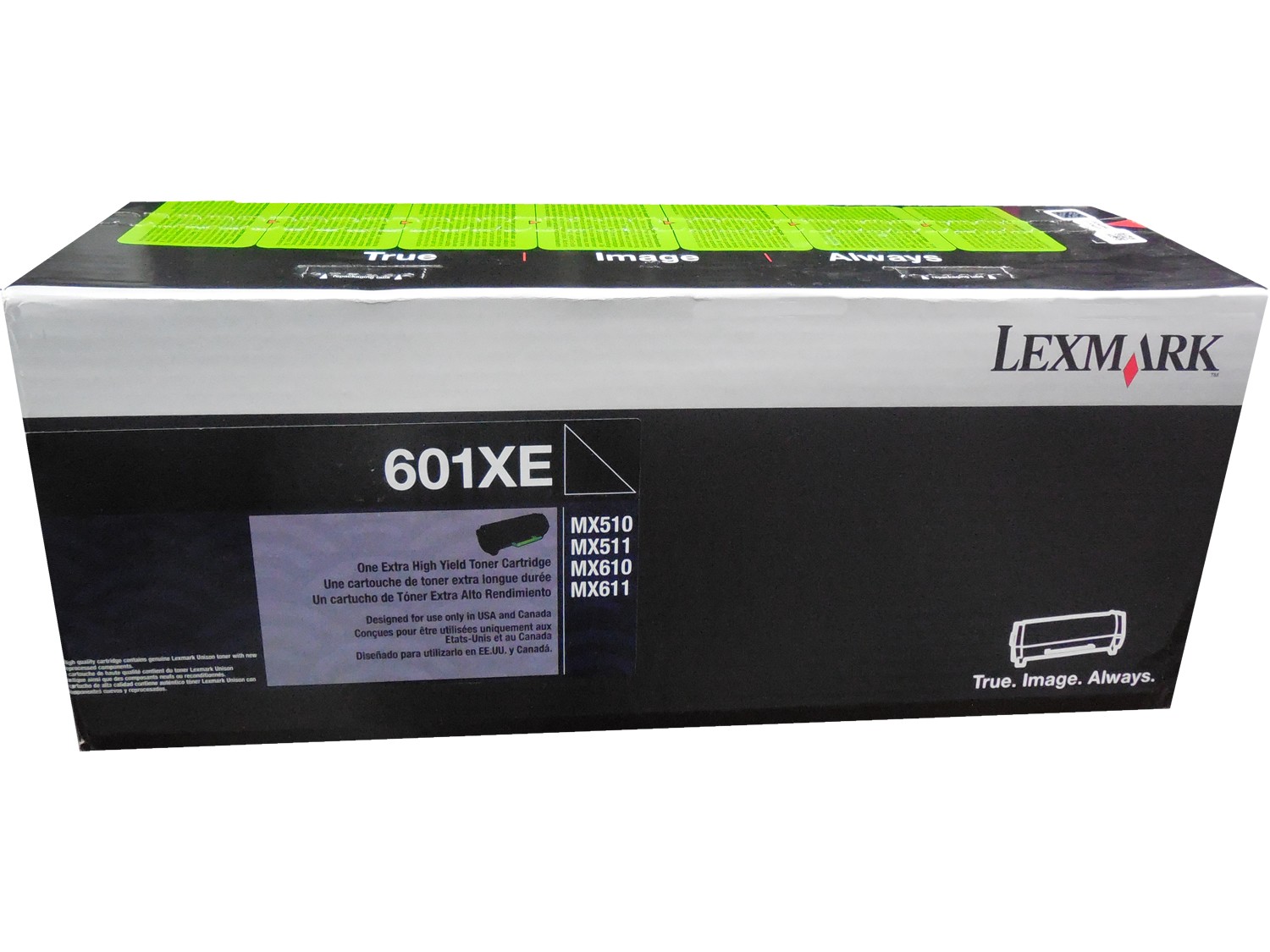 Lexmark 60F1X0E (601XE) Extra High Yield Toner Cartridge Genuine OEM