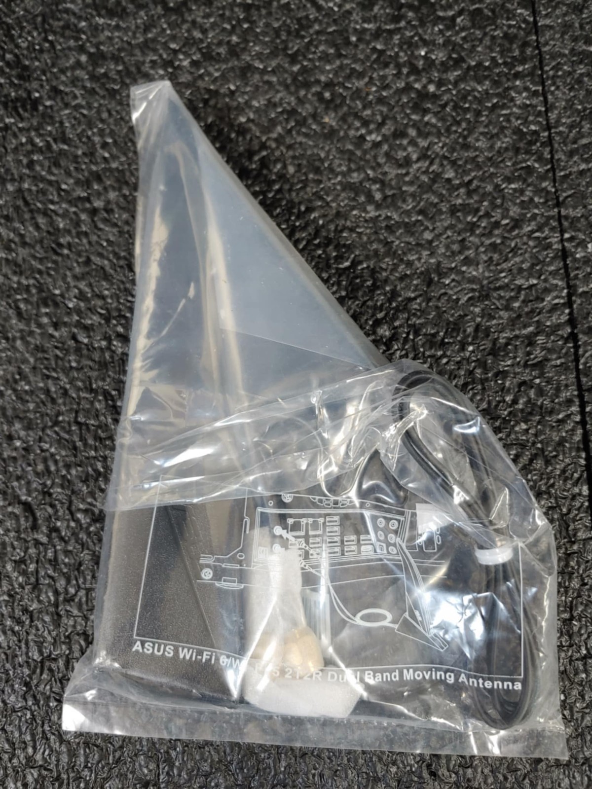 Asus WI-FI 6/WI-FI 5 2T2R Dual Band Moving Antenna