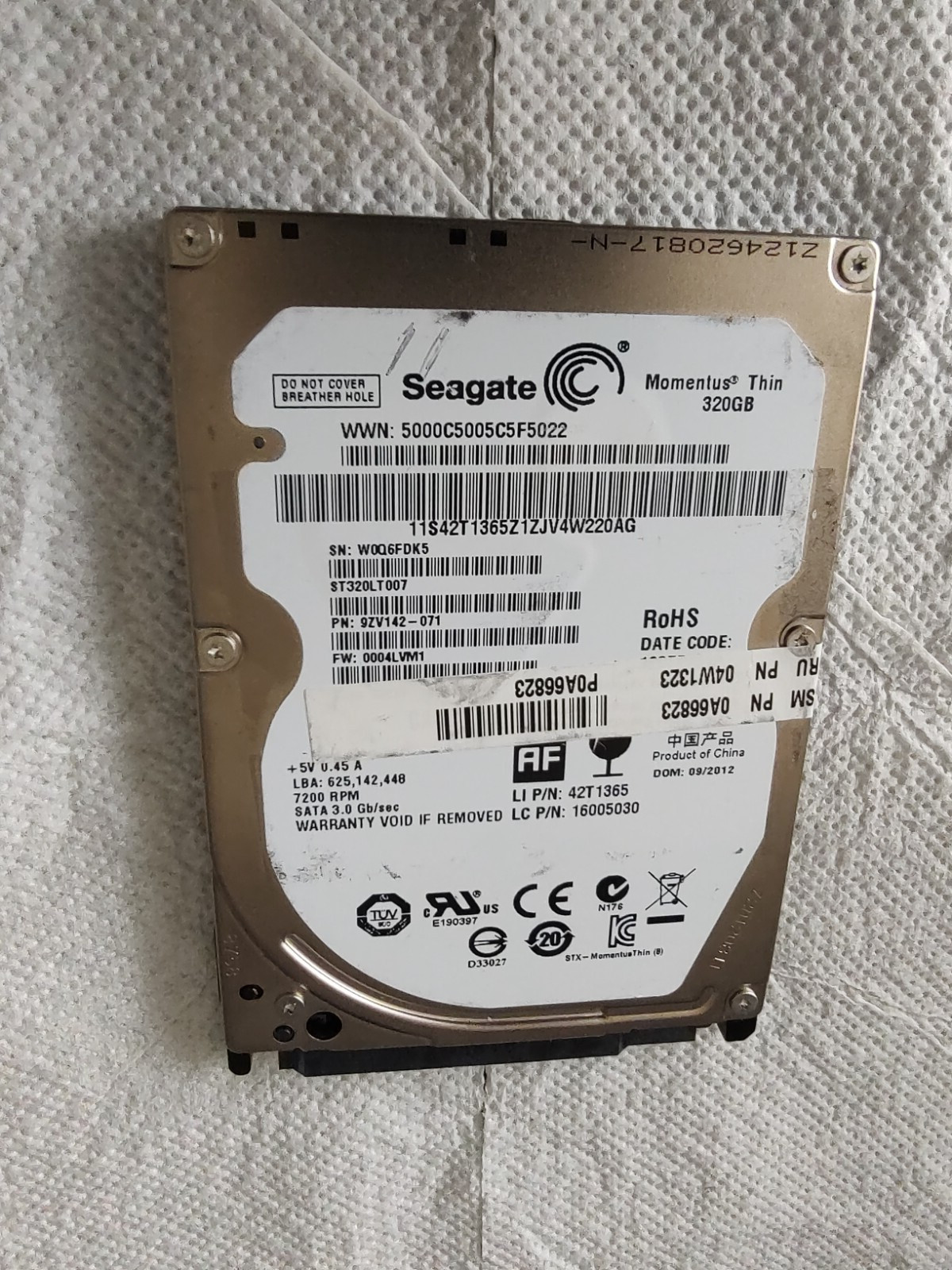 320Gb Apple HD 2.5" MacOS X High Sierra For Mac Mini MacBook MacBook Pro