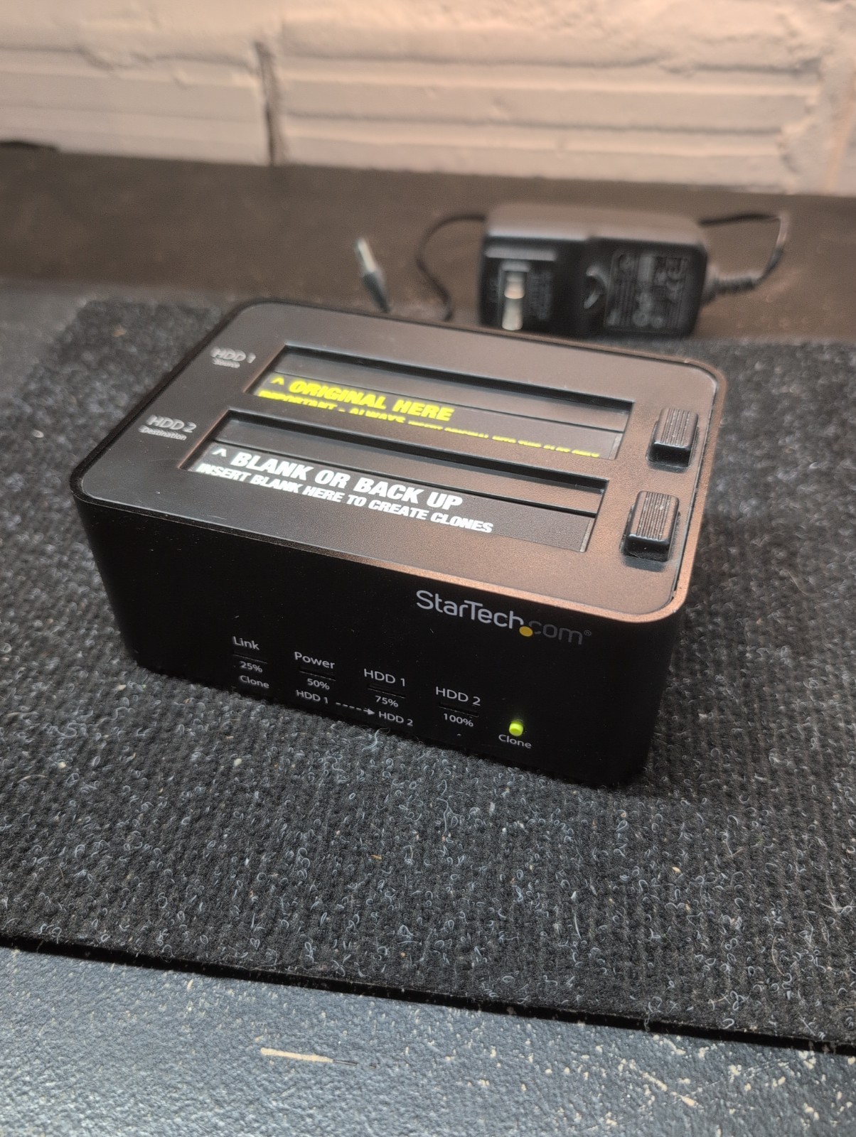 Startech.Com SATDOCK2REU3 Hard Drive Duplicator 2-Bay