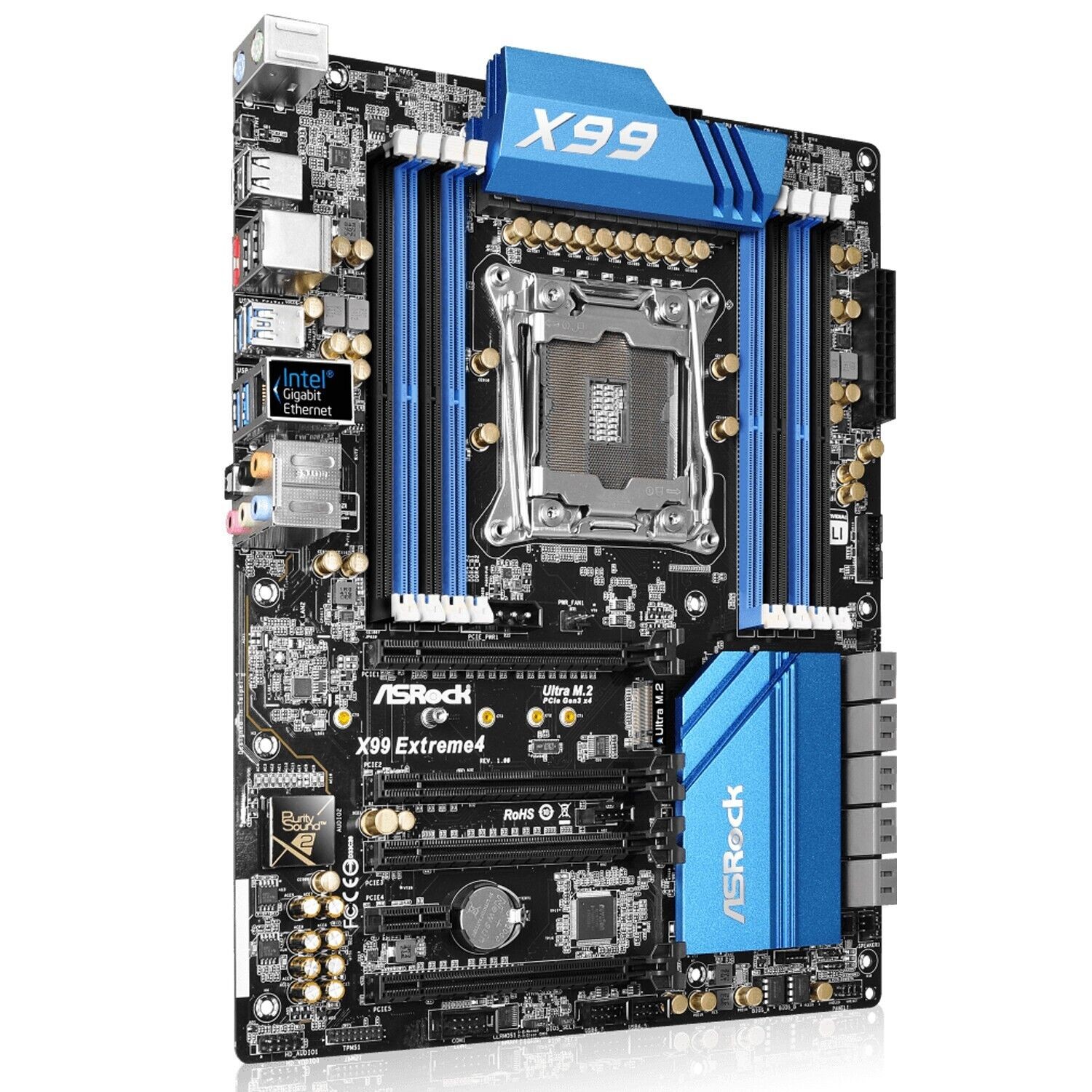 For ASROCK X99 EXTREME4 motherboard X99 LGA2011-3 DDR4 128G ATX Tested ok