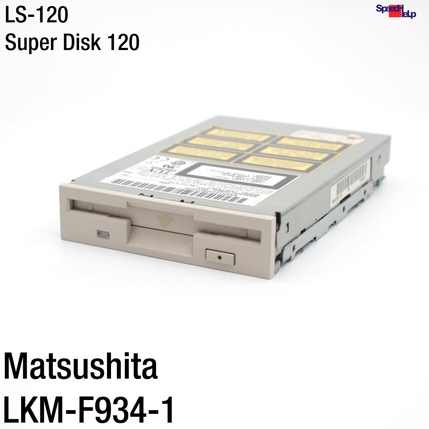 PANASONIC MATSUSHITA LKM-F934-1 SUPER DISK LS-120 DRIVE DRIVE 120MB FLOPPY