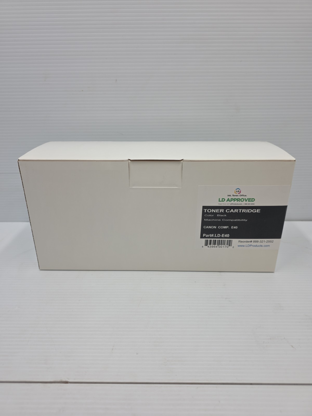 LD Approved Toner Cartridge Black Canon E40