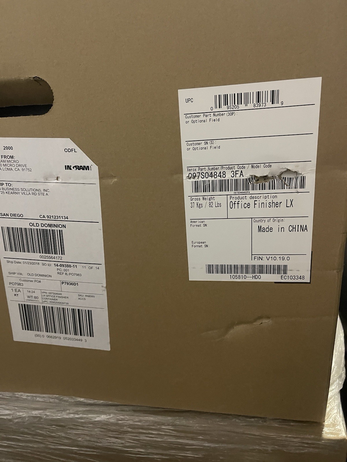 Xerox VersaLink Finisher LX C8000 C9000 Series 097S04848  ✅❤️️✅ BRAND NEW