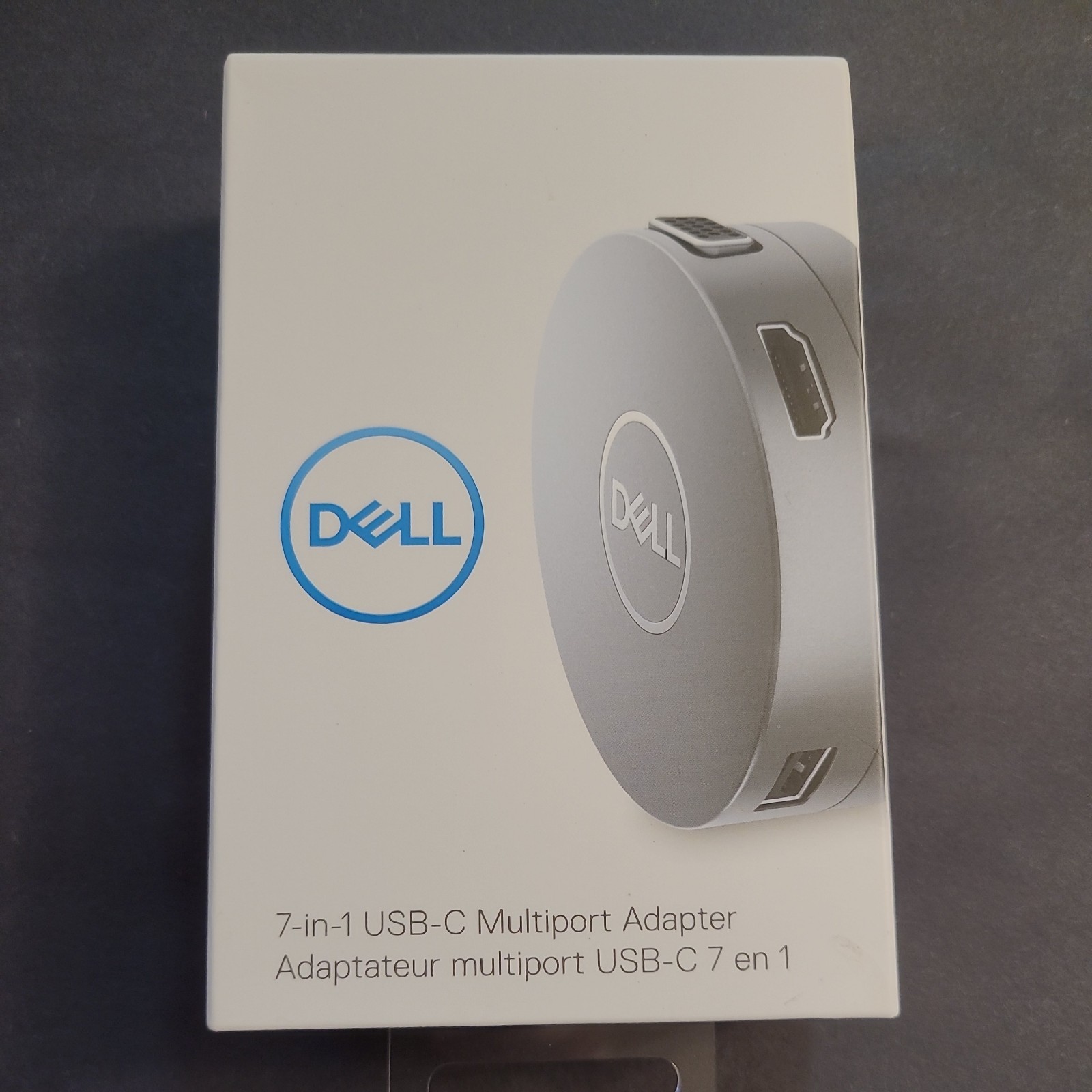 NEW Dell DA310 USB-C 7-in-1 Mobile Adapter Dock HDMI DP VGA Ethernet 4K Hub