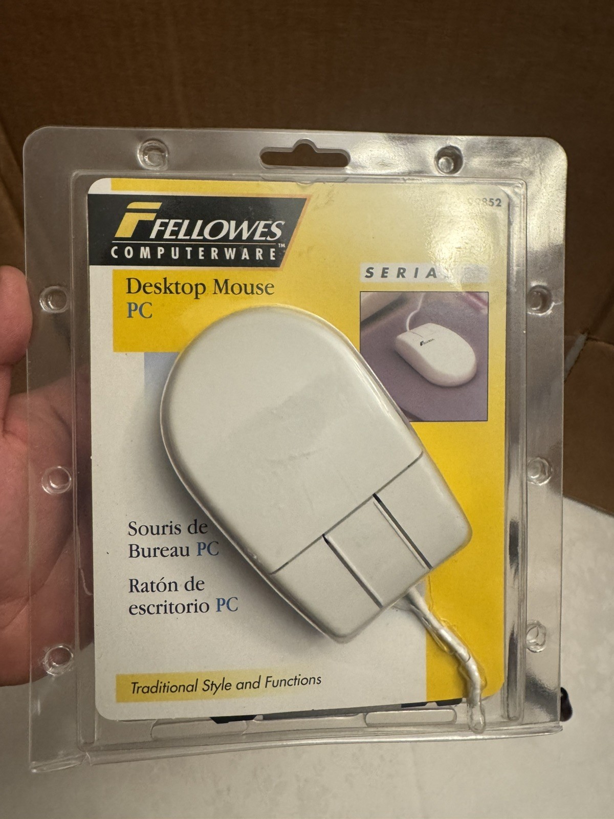 Vintage 1995 Mouse Kit Serial NO 99852 Fellowes Desktop Computer 