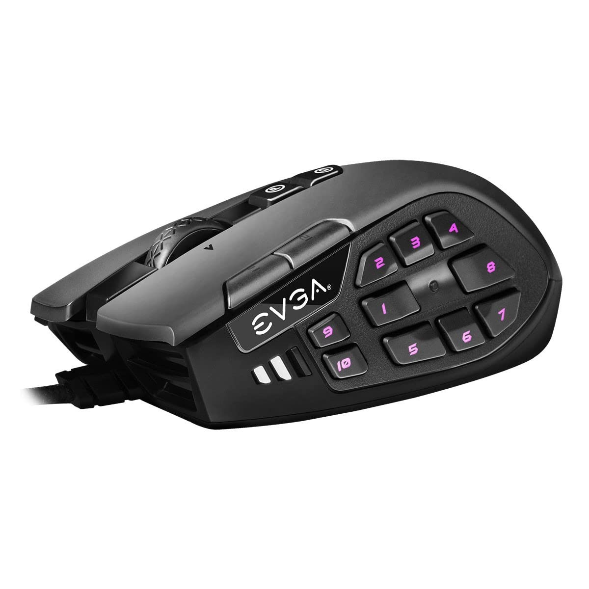 X15 MMO Gaming Mouse, 8k, Wired, Black, Customizable, 16,000 DPI, 5 Profiles,...