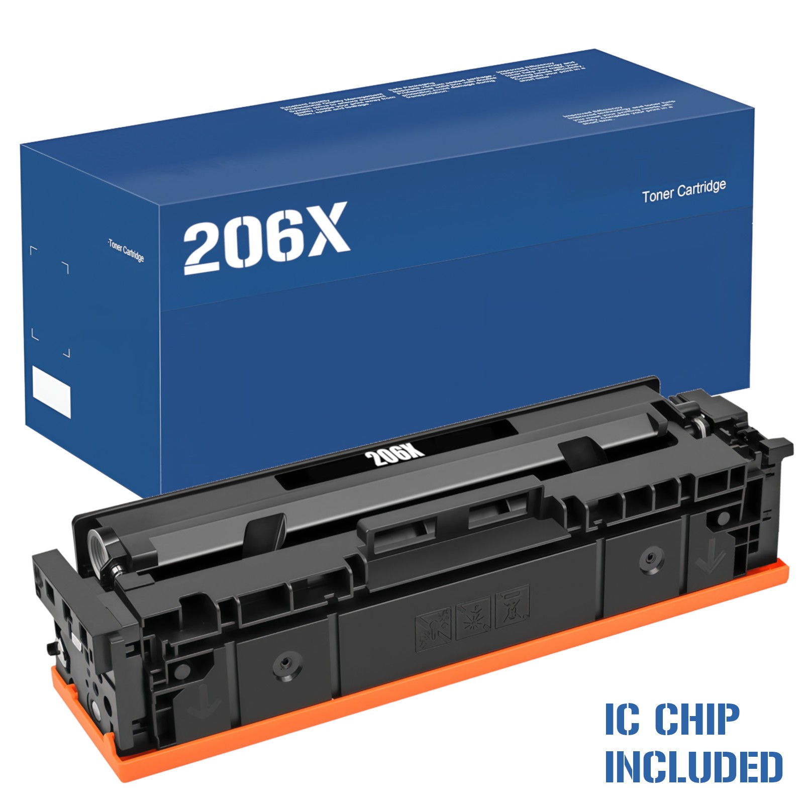 206X BK Toner Cartridges For HP 206A Color Laserjet Pro  M283fdw M283cdw M255dw