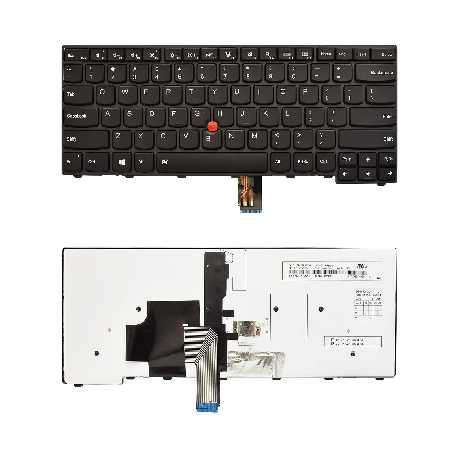 US Keyboard Backlit for Lenovo ThinkPad T440 T440E T440P T440S T450 T450S T460