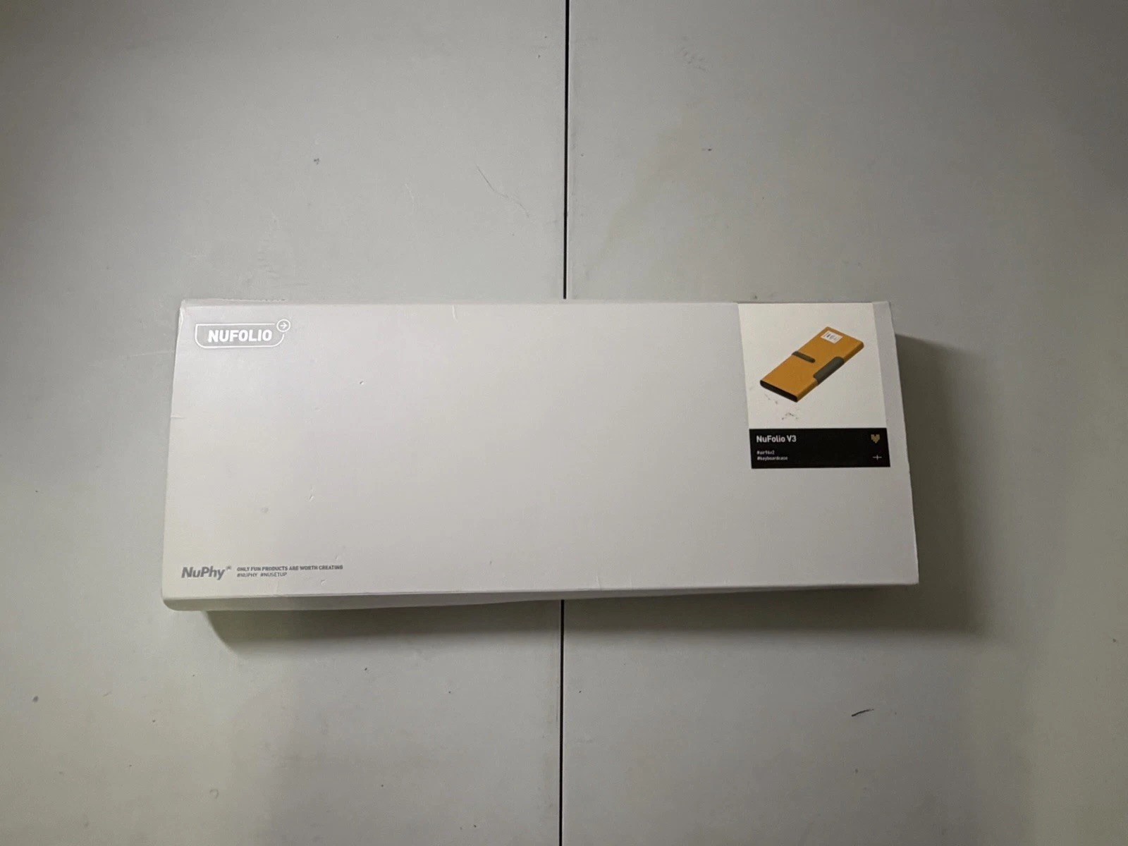 NuPhy NuFolio V3 Case for Air96 V2 Keyboard Nostalgic Tan New Sealed