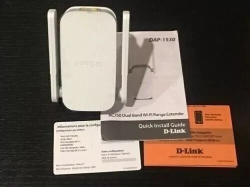 (LOT of 10) D-Link DAP-1530 AC750 Dual-Band Wi-Fi Range Extender