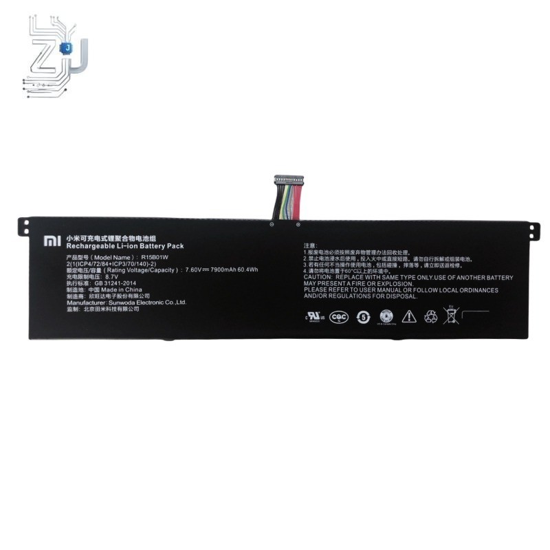 Xiaomi New R15B01W Battery for Mi Notebook Air 15.6" Inch Pro GTX I5 I7 TM1701