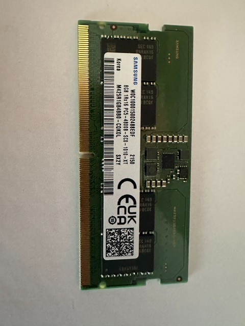 Samsung M425R1GB4BB0-CQKOL 8GB (1x8GB) RAM PC5 4800B SCO-1010-XT