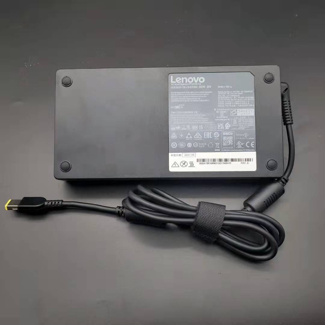 300W 20V 15A Laptop Charger Adapter for Lenovo Legion 5 7 Pro 7 Yoga AIO 7