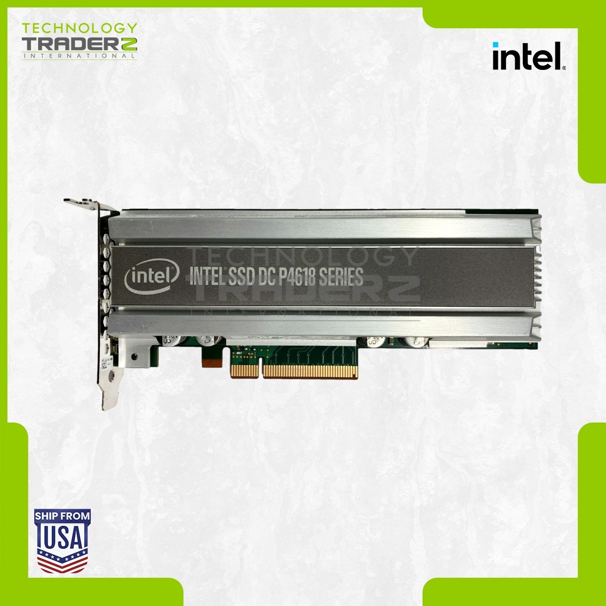 ** Sun Oracle 7361454 Intel P4618 6.4TB PCIe NVMe HHHL TLC SSD SSDPECKE064T8S **