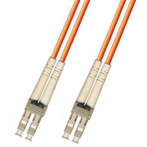 15M 50FT Multimode Duplex Fiber 50/125 LC 10 Pack Fiber Optic Patch Cable
