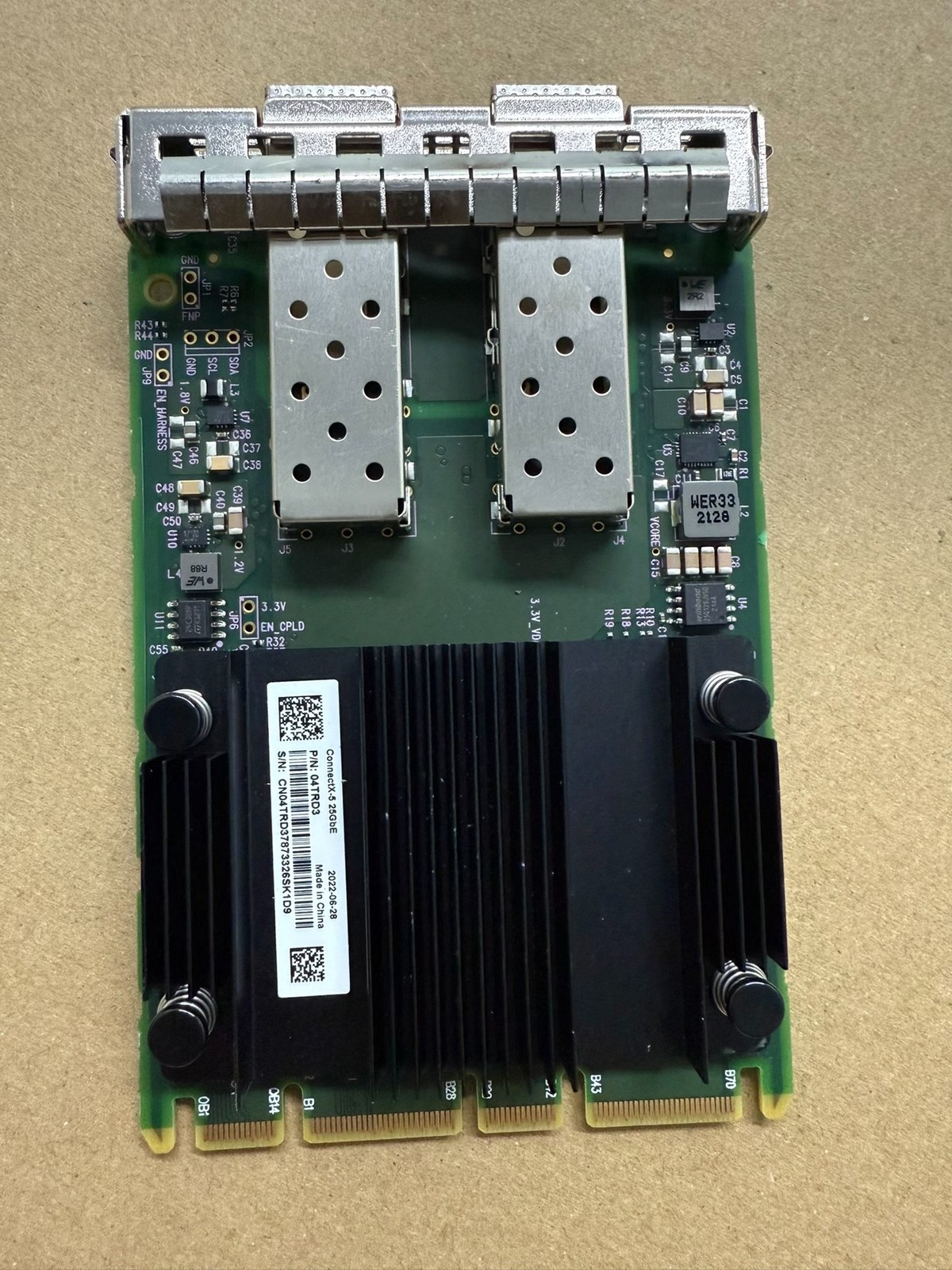 Dell 04TRD3 Mellanox CX562A 15Gen Dual 25GbE OCP 3.0 Server Network NIC