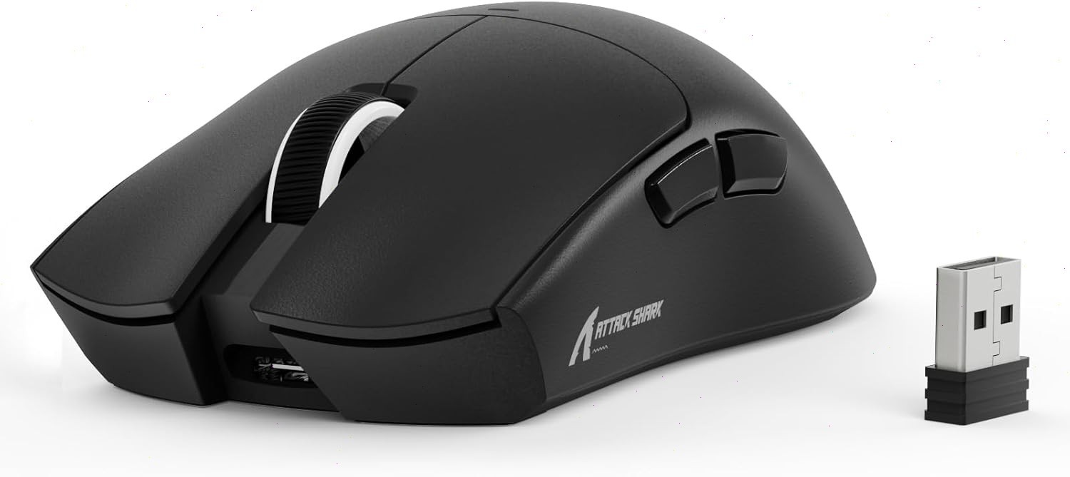 ATTACK SHARK X11SE Wireless Gaming Mouse, 2.4G/BT/Wired, PixArt PAW3311 Sensor