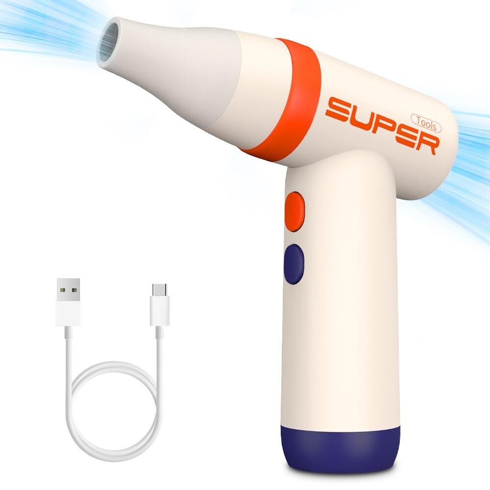 Electric Air Duster for Camera Lenses,Keyboard,Chips Cleaning Duster -110000RPM