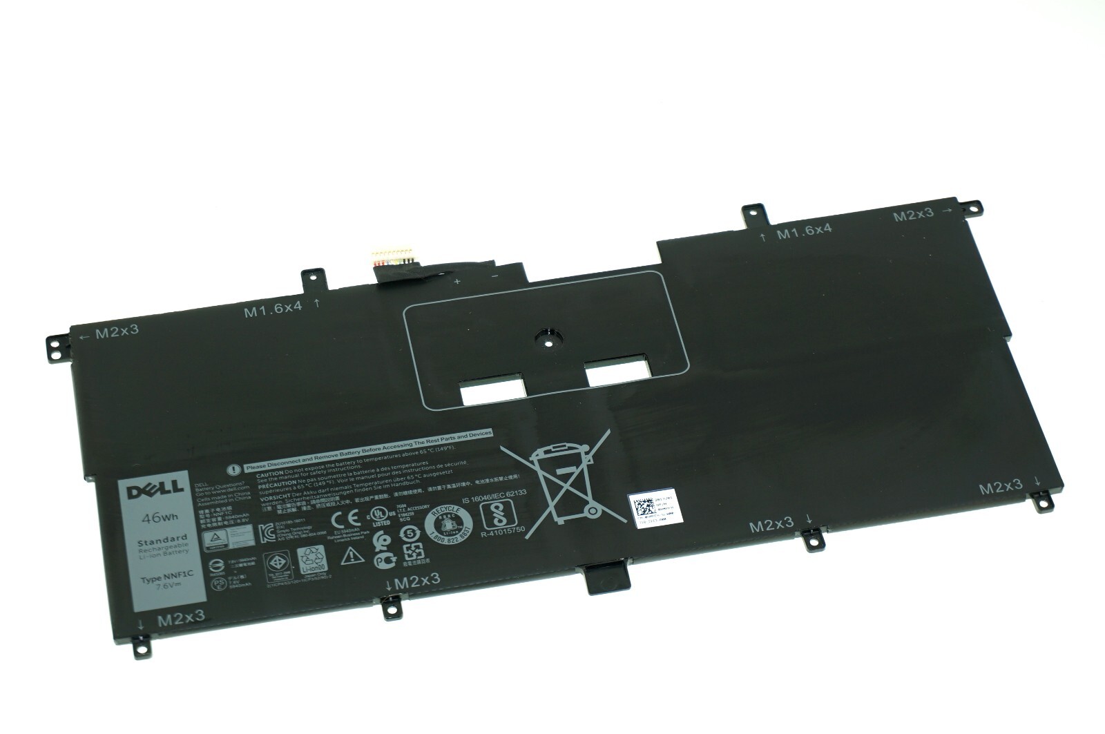 HMPFH NNF1C GENUINE DELL BATTERY 7.6V 46WH XPS 13 9365 P71G (GRADE B)(DF111)