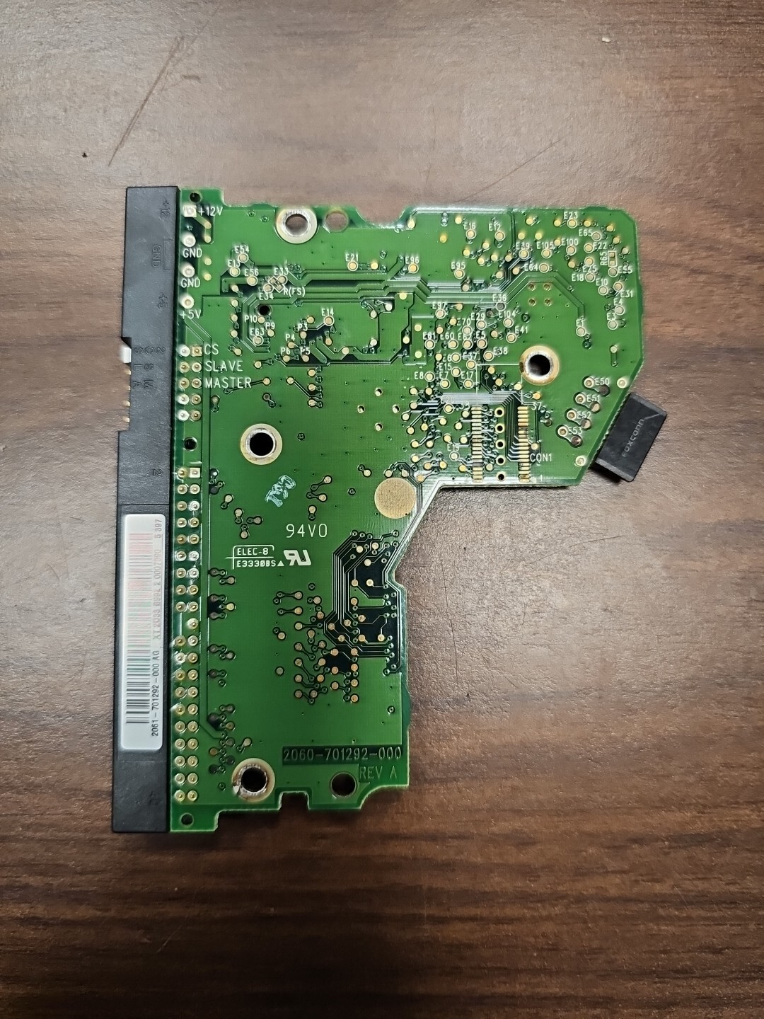 Board number: 2060-701292-000 REV A HDD PCB Hard disk circuit board