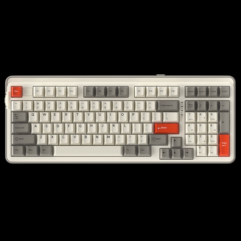 DAREU EK87PRO 80% Wireless Mechanical Keyboard,TKL Tri-Mode RGB Gaming RETRO
