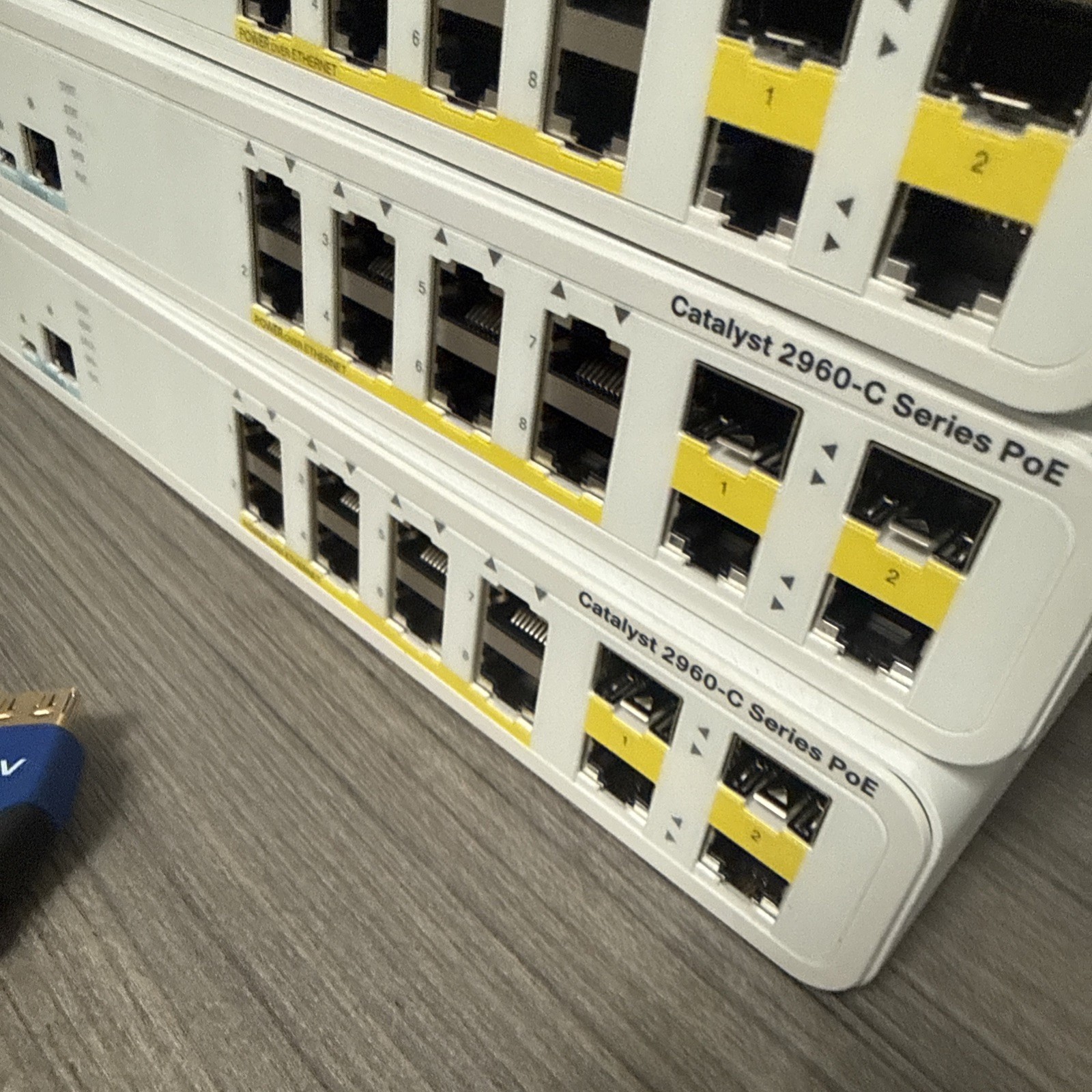 Cisco WS-C2960C-8PC-L Catalyst Compact 8-Port PoE Switch 2x Dual SFP