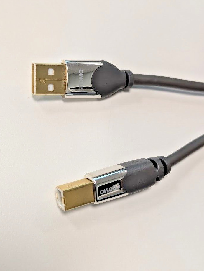 LINDY 1 Meter CROMO USB 2.0 Type A to B Cable (41581)