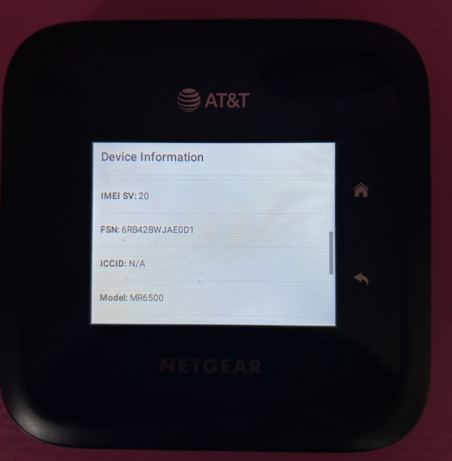 Netgear Nighthawk M6 Pro MR6500 (AT&T Unlocked) Black - READ DESCRIPTION