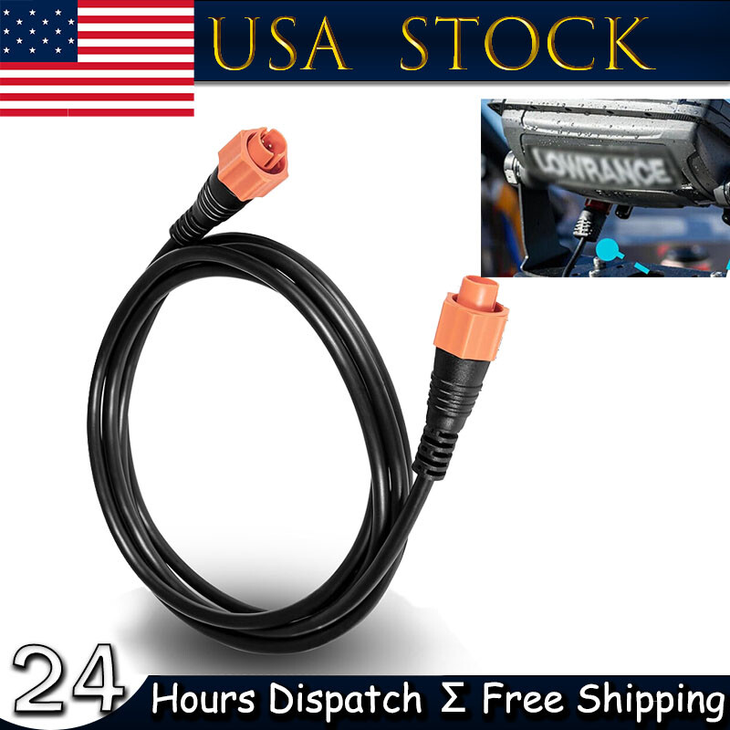 For Lowrance Ethernet Cable with 5 Pin Yellow Ethernet Connector 6Ft 000-0127-51