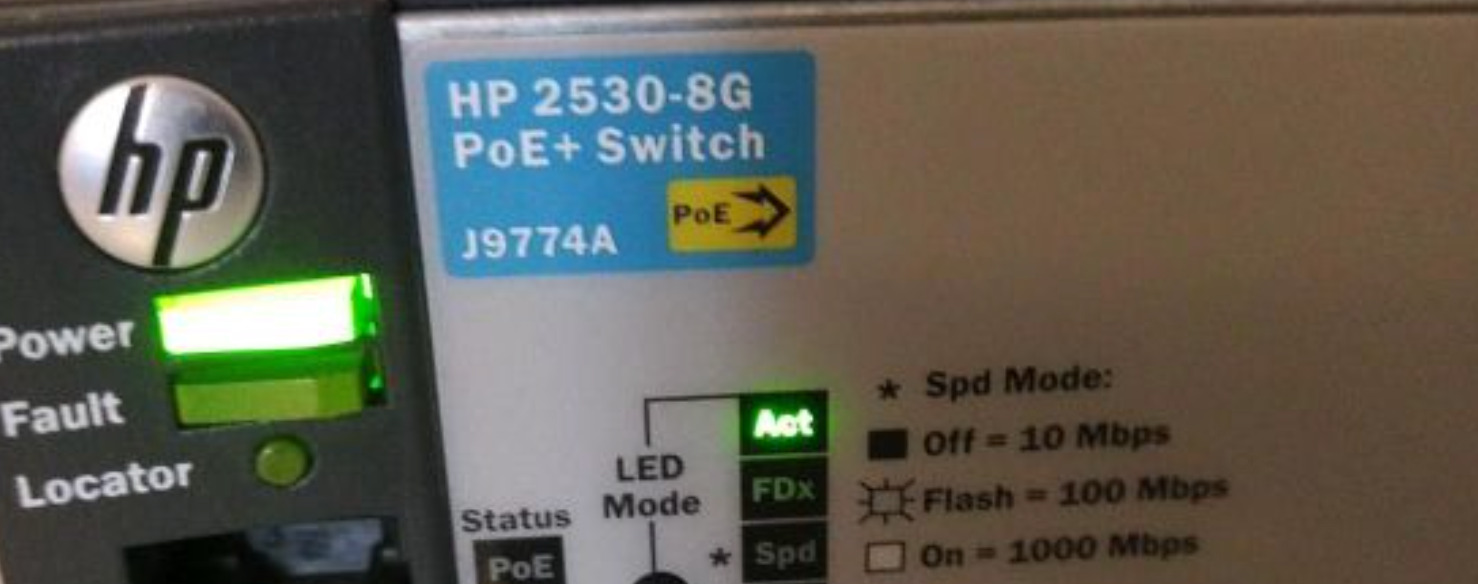 HP 2530-24G PoE+ J9773A 24-Port Gigabit Network Switch | Managed Layer 2 PoE