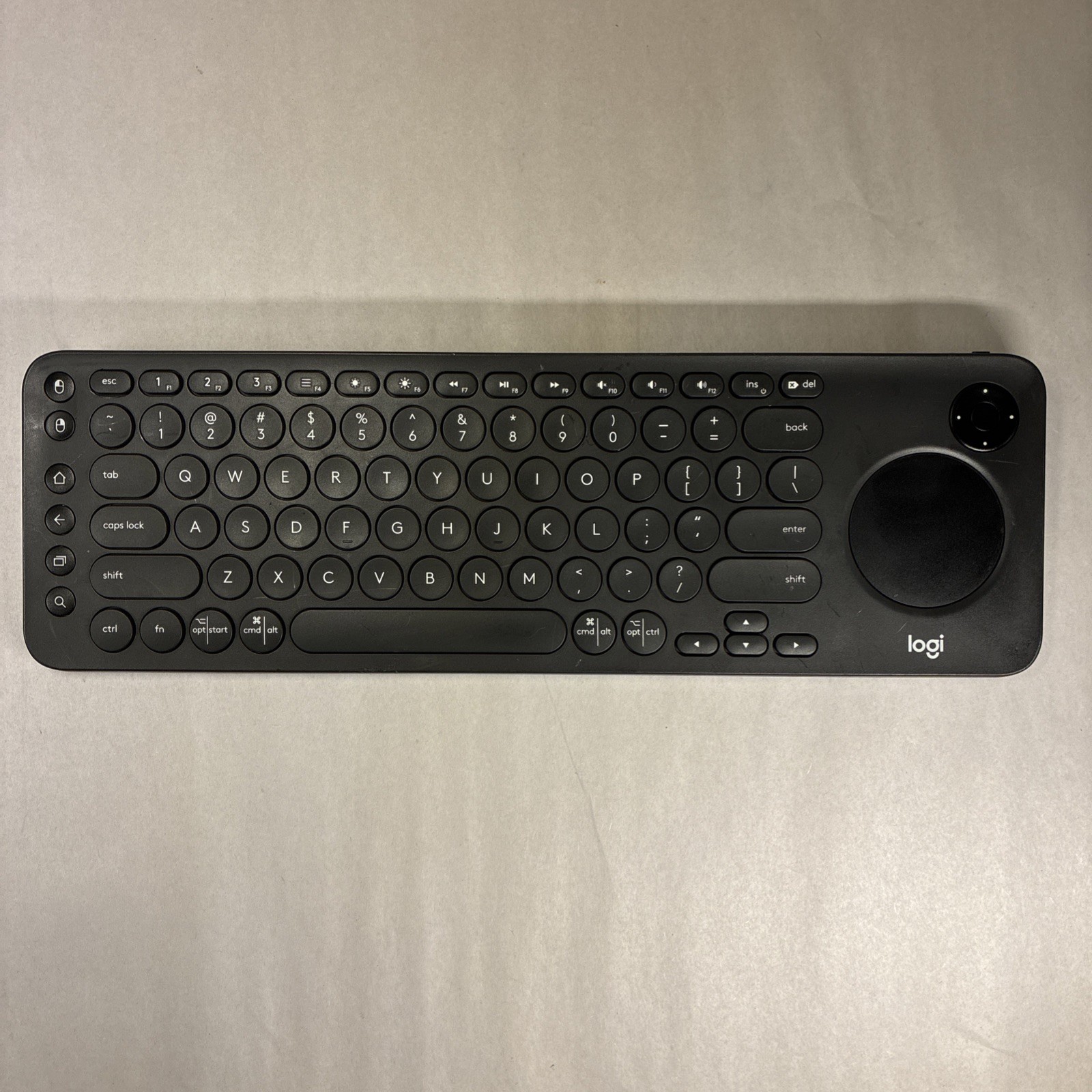 Logitech K600 Wireless TV Keyboard with Touchpad Bluetooth
