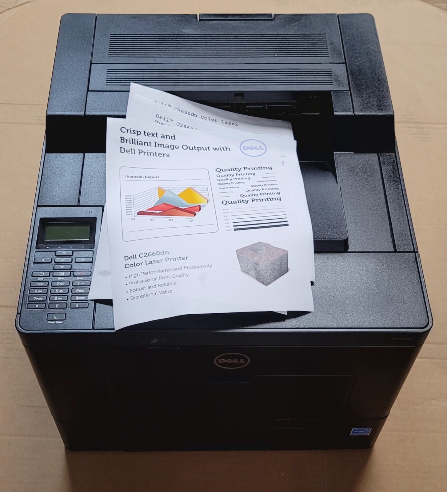 Dell C2660DN Workgroup Laser Printer GREAT Condition