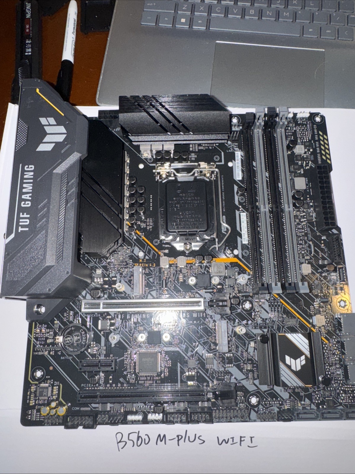 ASUS TUF GAMING B560M-PLUS WIFI LGA1200 B560 DDR4 mATX Motherboard