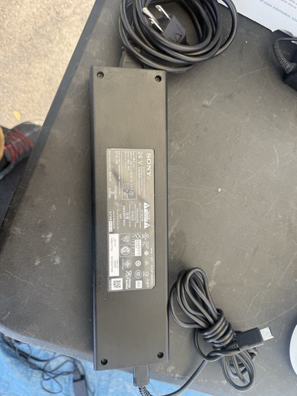 Genuine 24V9.4A 240W ACDP-240E01 For Sony KD-55X9300E KD-65X9000E LCD TV Charger