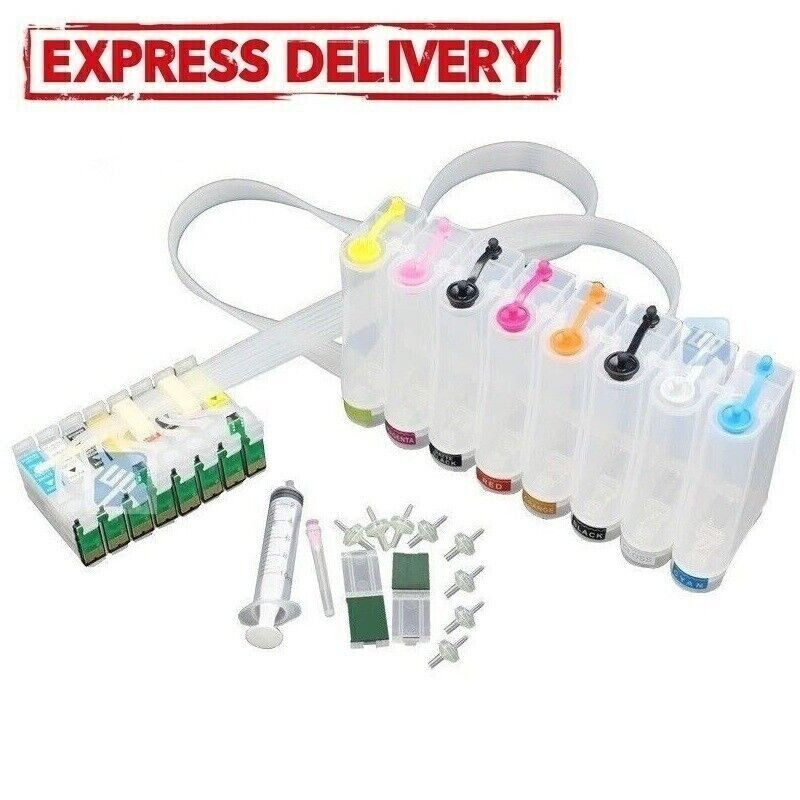 Empty Bulk Ink System CISS for R1900 Printer T0870 - T0879 with ARC Chip