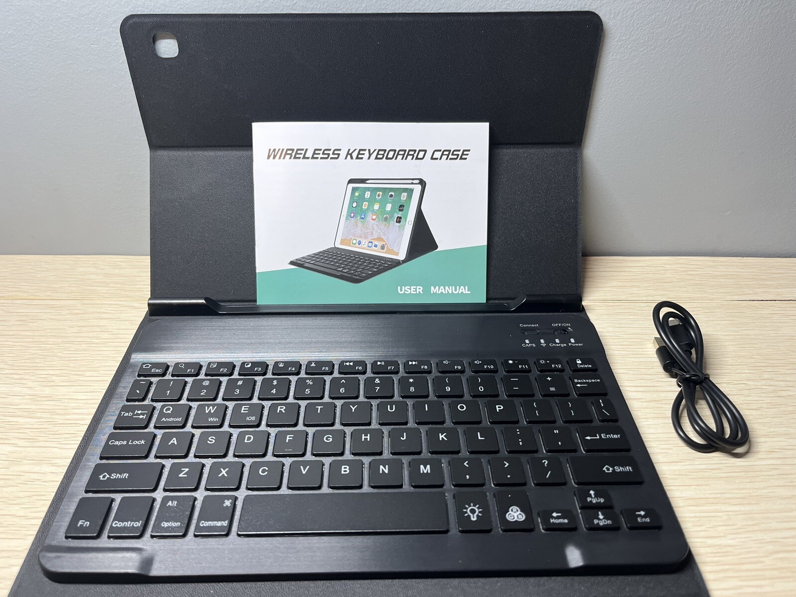 iPad 10.9 Inch - 11 Inch(Small Camera) Wireless Keyboard Case