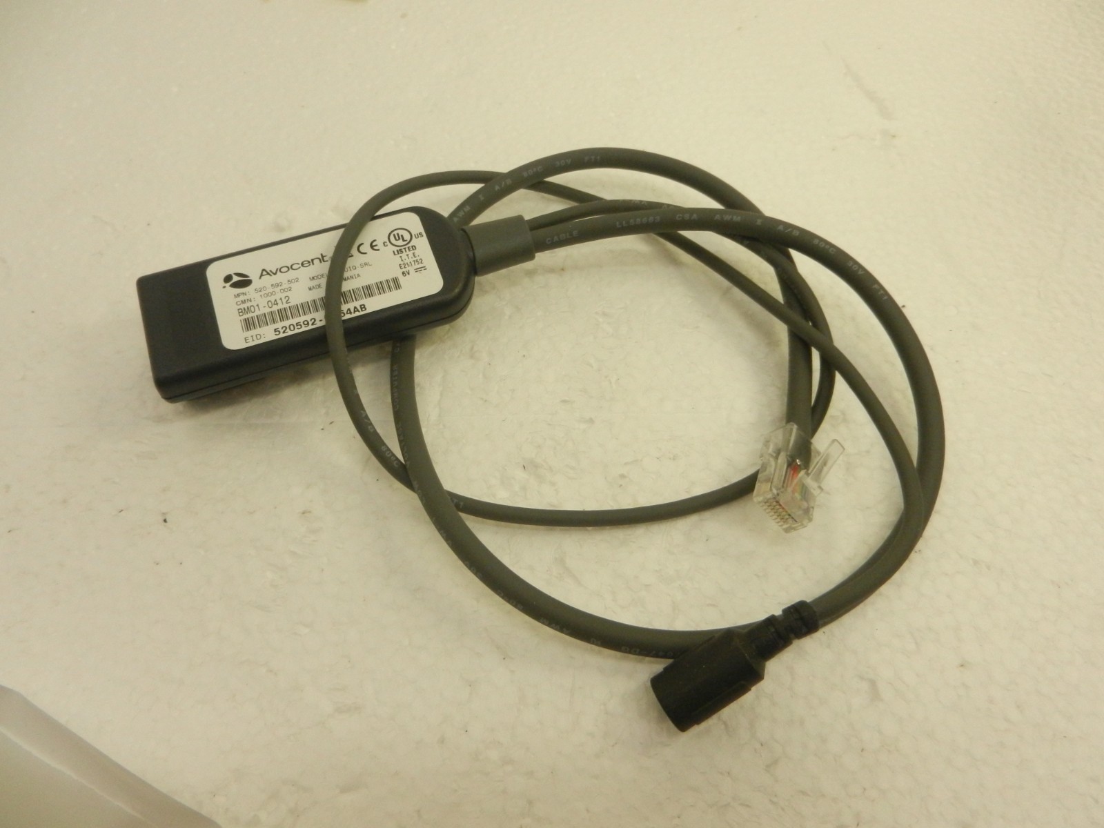 Avocent 520-592-502 MPUIQ-SRL Server Interface Module MergePoint Unity USB