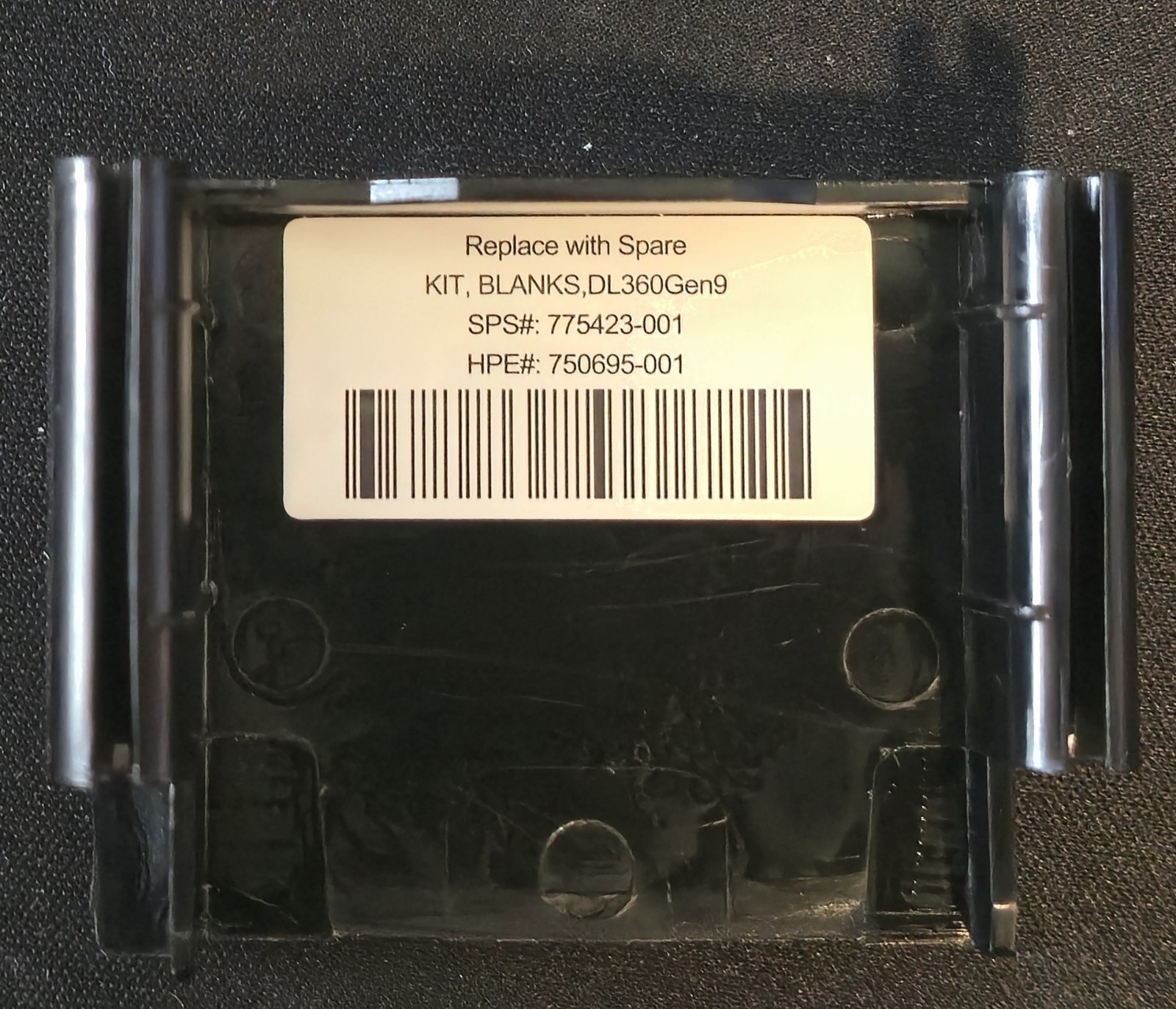 HPE DL360 Gen9 Blanking Kit / Airflow Cover – 775423‑001 / 750695‑001 – OEM