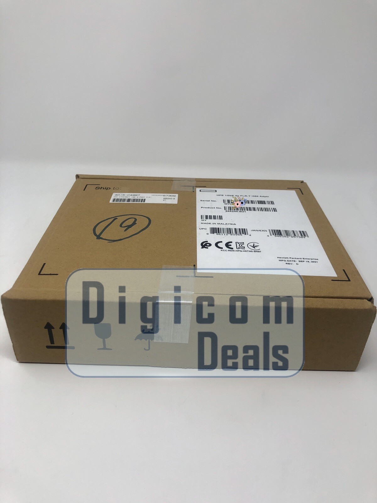 NEW HPE 665240-B21 669280-001 665238-001 Ethernet 1Gb 4-Port 366FLR Adapter