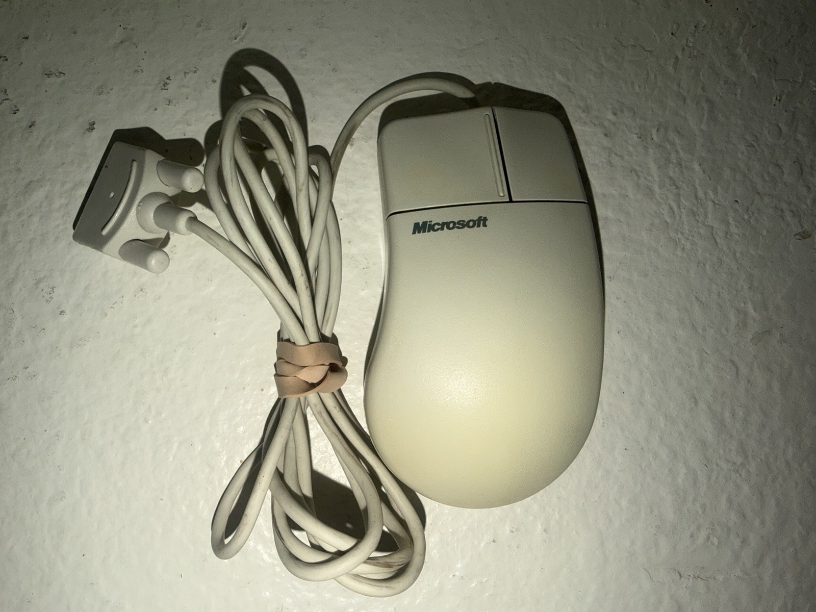 Vintage Microsoft Serial 2.1A Wired 2 Button Mouse 90567 9 Pin Connector
