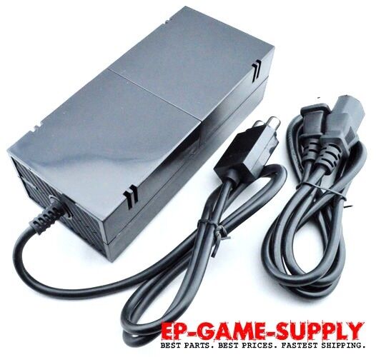  For Microsoft XBOX ONE Console AC Adapter Brick Charger Power Supply Cord Cable