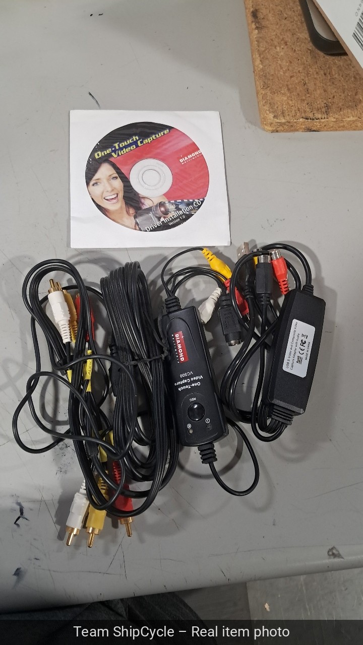 Diamond Multimedia VC500 USB 20 One Touch VHS to DVD Video Capture WSoft G2U