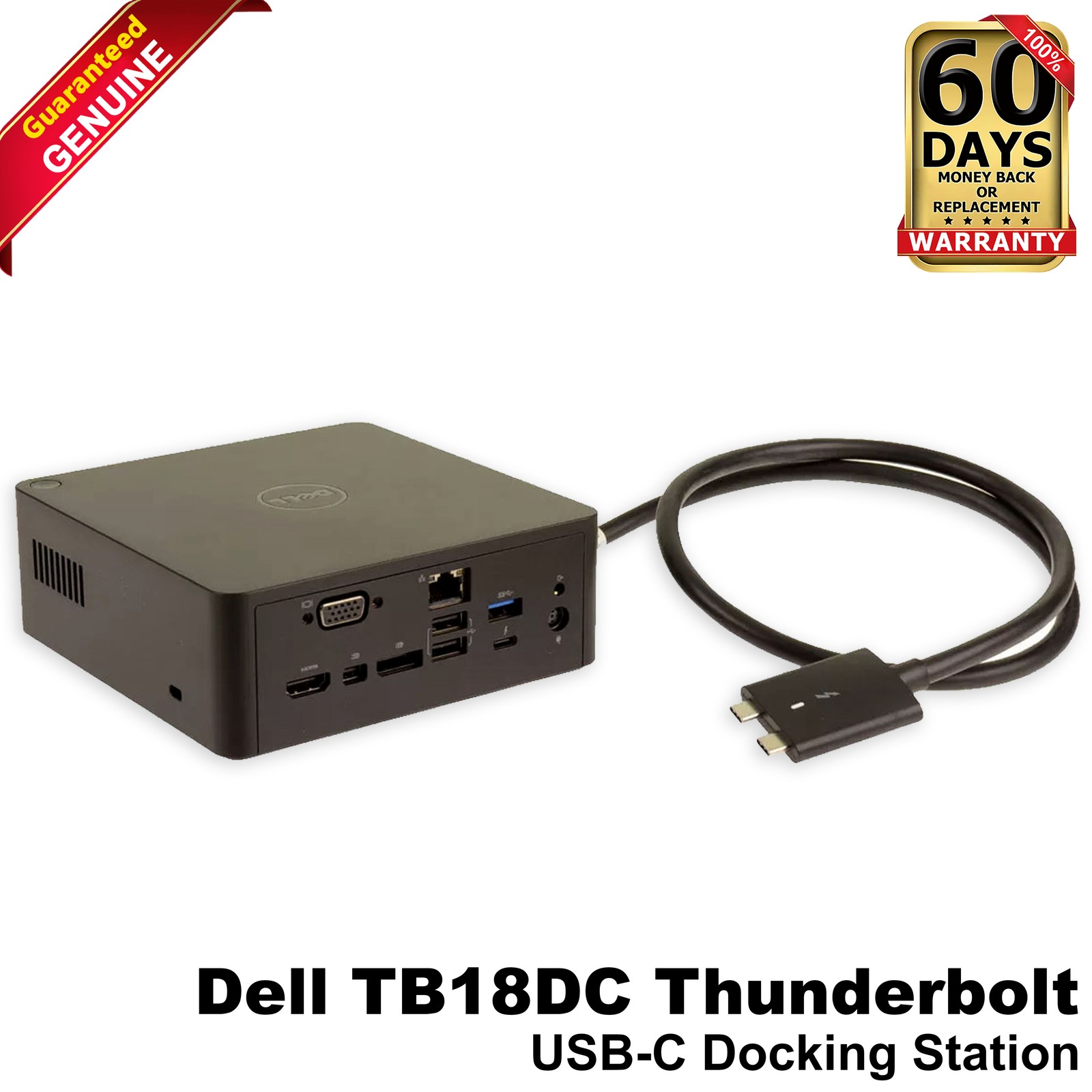 Dell Precision 7730 7530 K16A Thunderbolt 3 USB-C Docking Station 2RRTM TB18DC