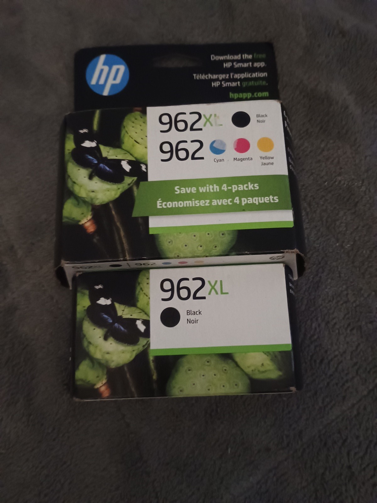 HP 3JB34AN Original Ink Cartridge - Yellow/Magenta/Cyan/2 Black 5 Pack Read