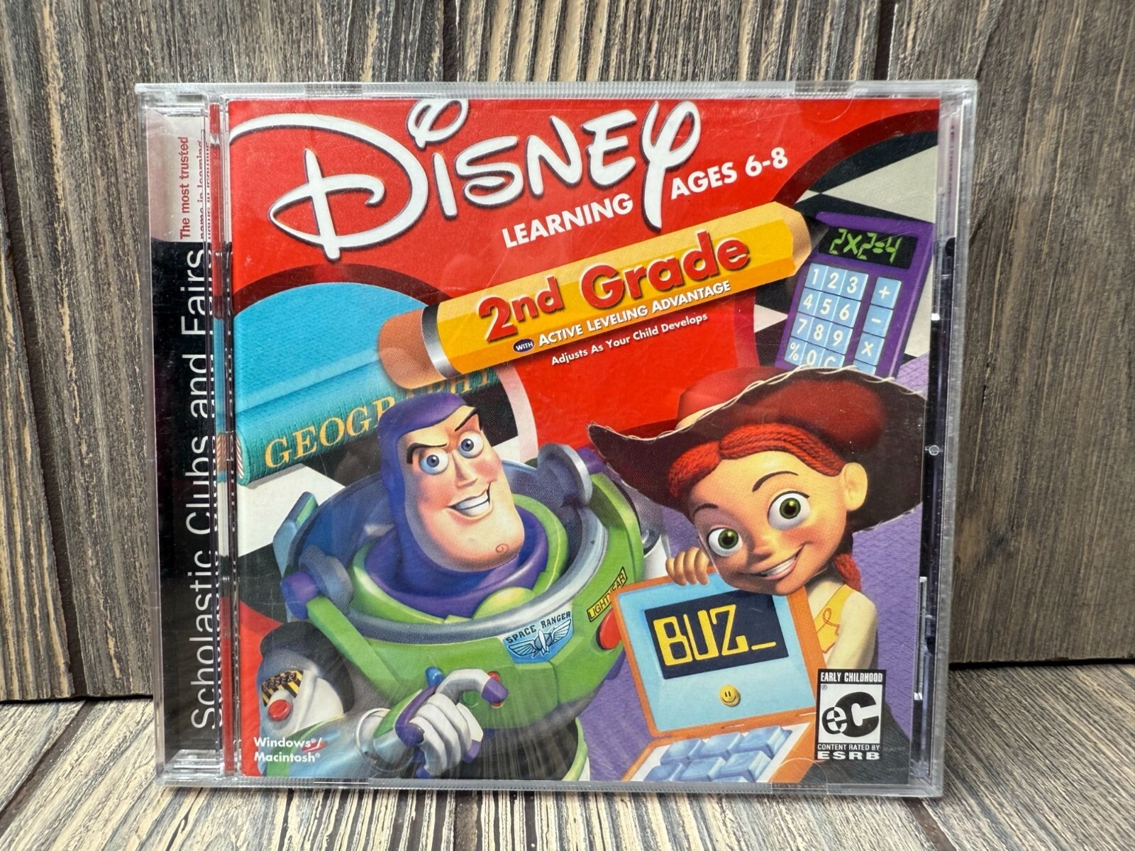 Disney Learning 2nd Grade CD-ROM Educational Game Ages 6-8