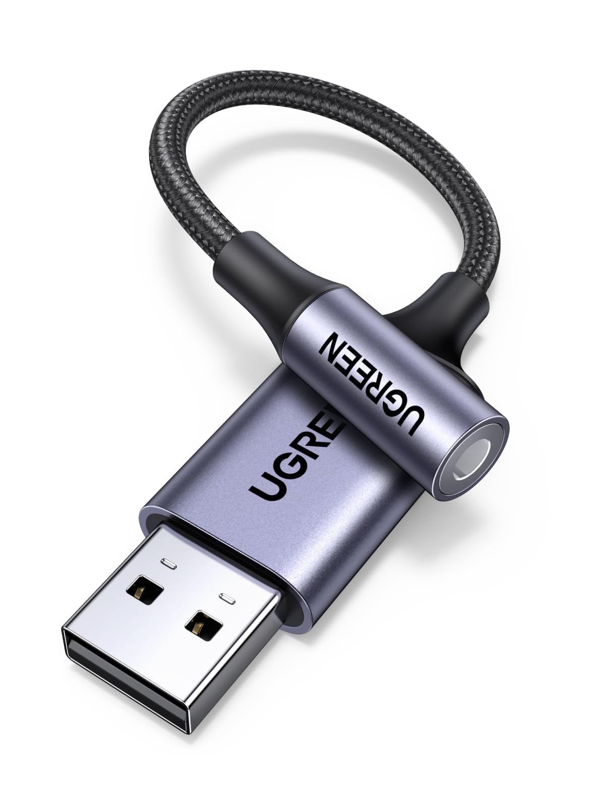 USB to 3.5mm Jack Audio Adapter Headphone DAC 24bit 96kHz