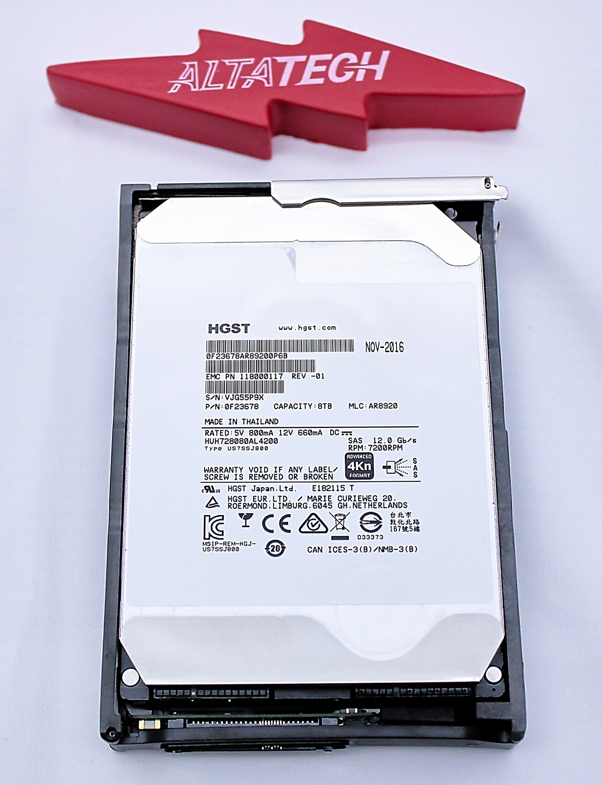 EMC 005052461 8TB 7.2K SAS 3.5 6G DS60