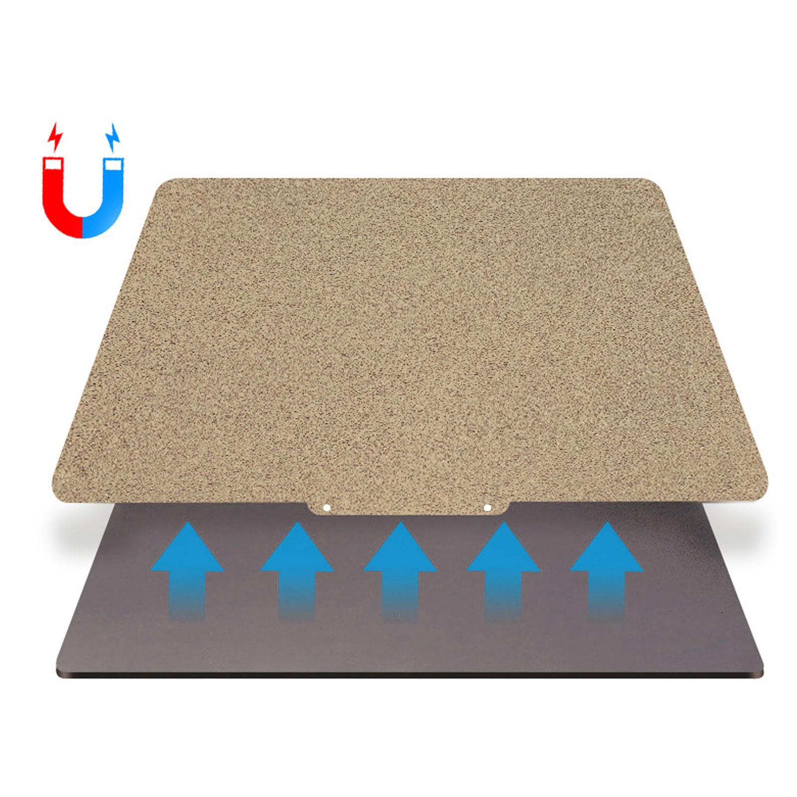 120x120mm Side PEI Soft Magnet 3D Printer Bed Platform For Easythreed K7 K9